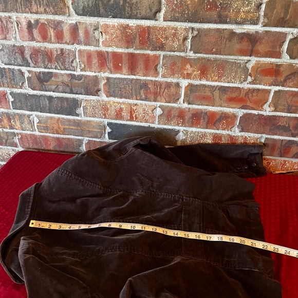 St.John’s Bay Stretch Women’s Brown Corduroy Button Up Jacket Size:Large - Picture 4 of 8